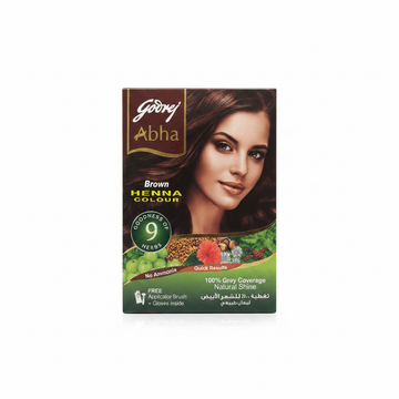 GODREJ ABHA BROWN HENNA COLOU 1PCS