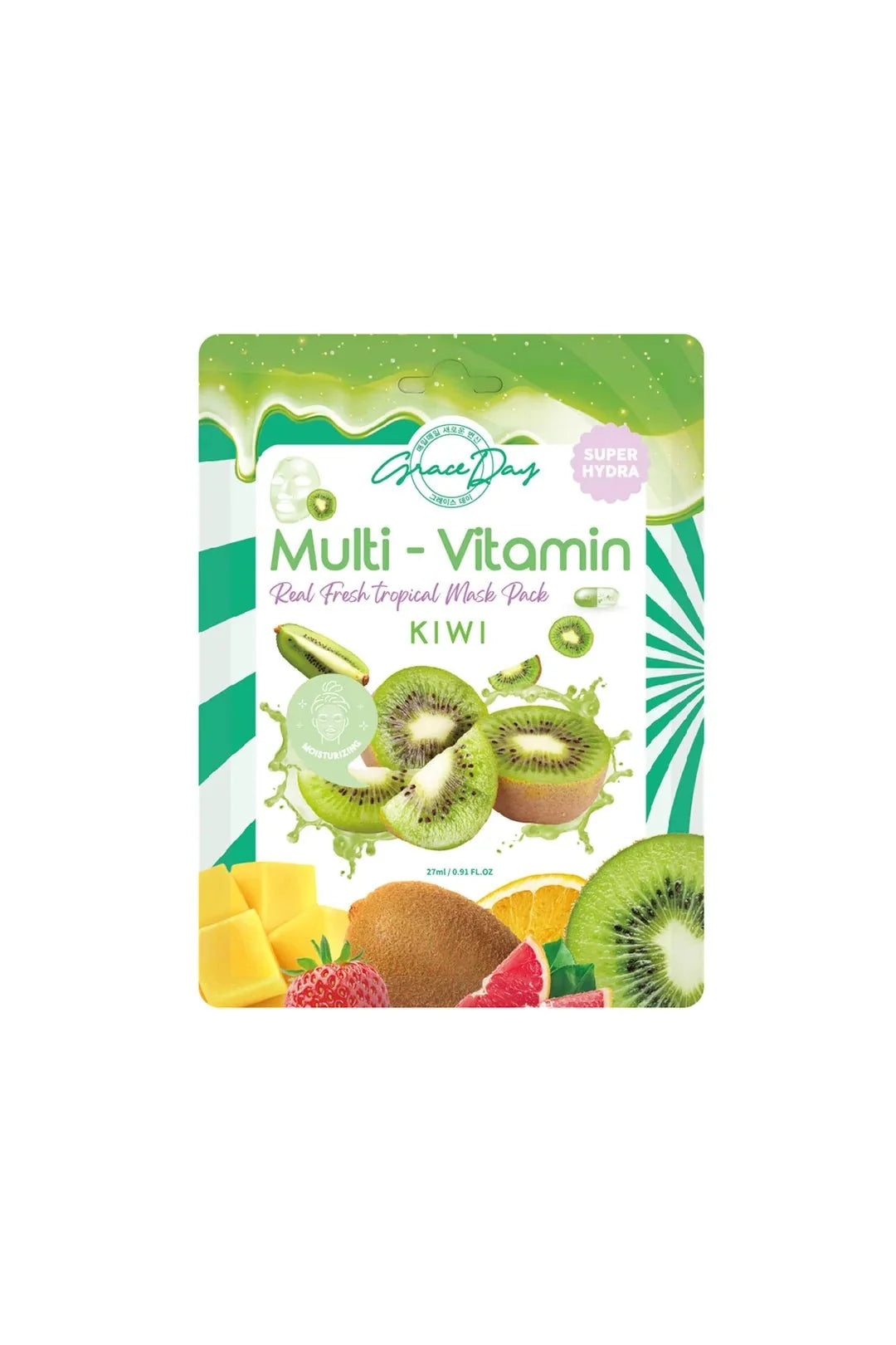 GRACE DAY KIWI SHEET MASK