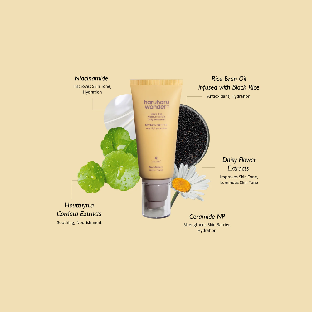 Black Rice Moisture Airyfit Sunscreen SPF 50+