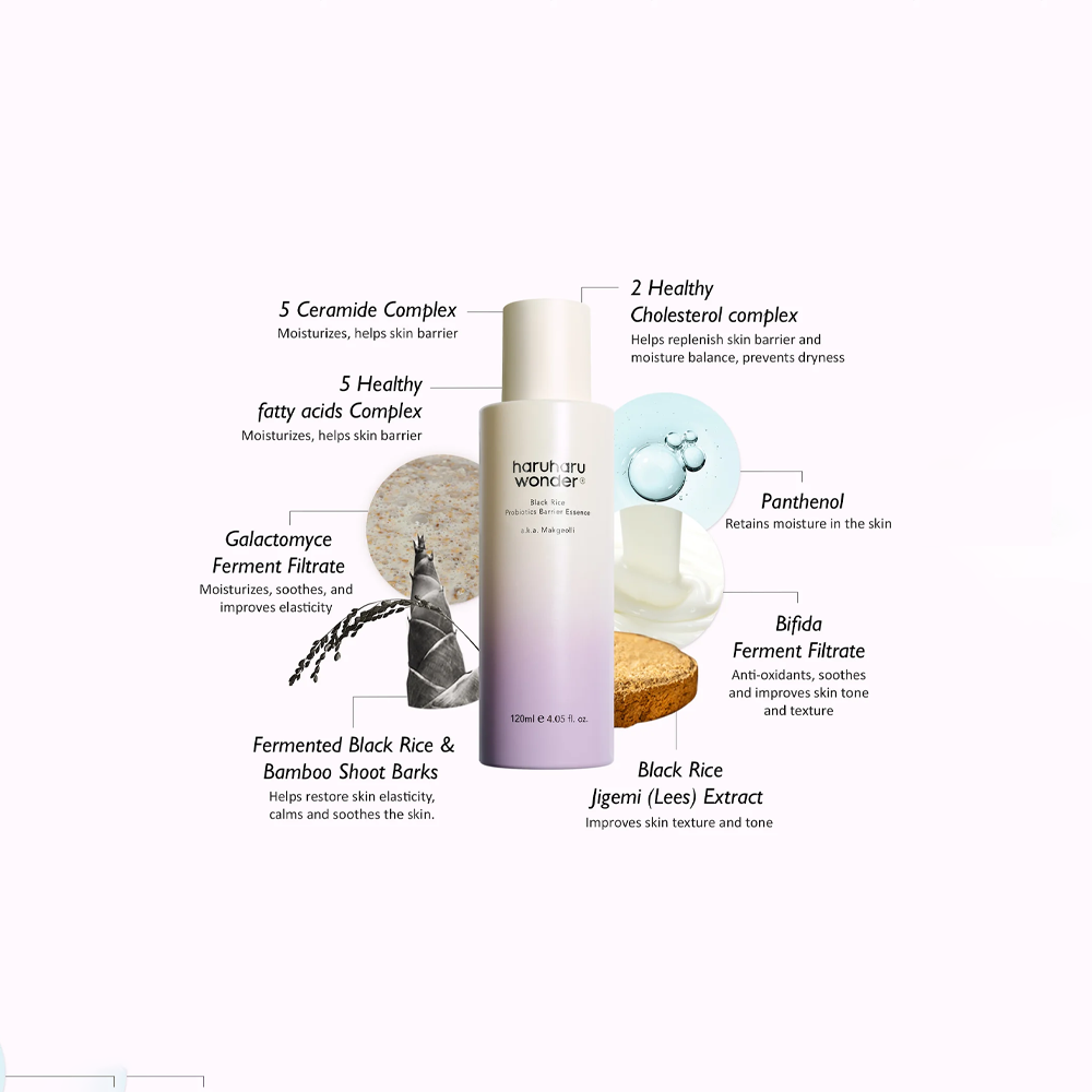 Black Rice Probiotics Barrier Essence
