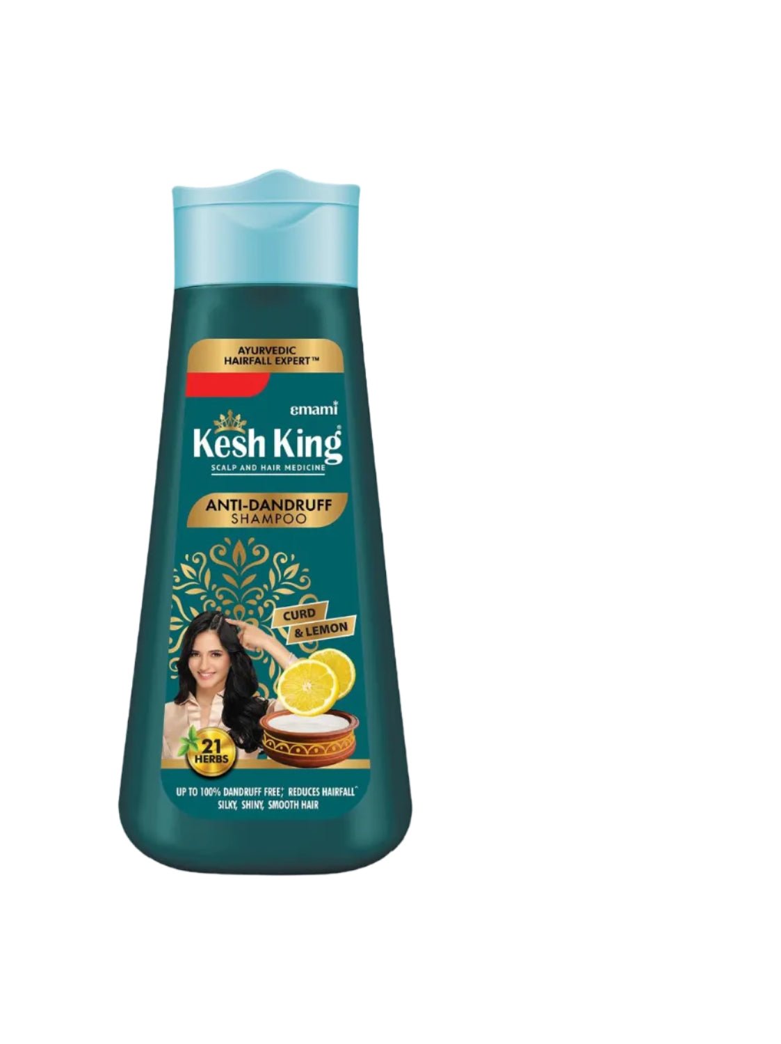 KESH KING ANTI DANDRUFF SHAMPOO CURD & LEMON 340ML