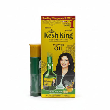KESH KING OIL 100MLl +kesh king anti-hairfall shampoo offer