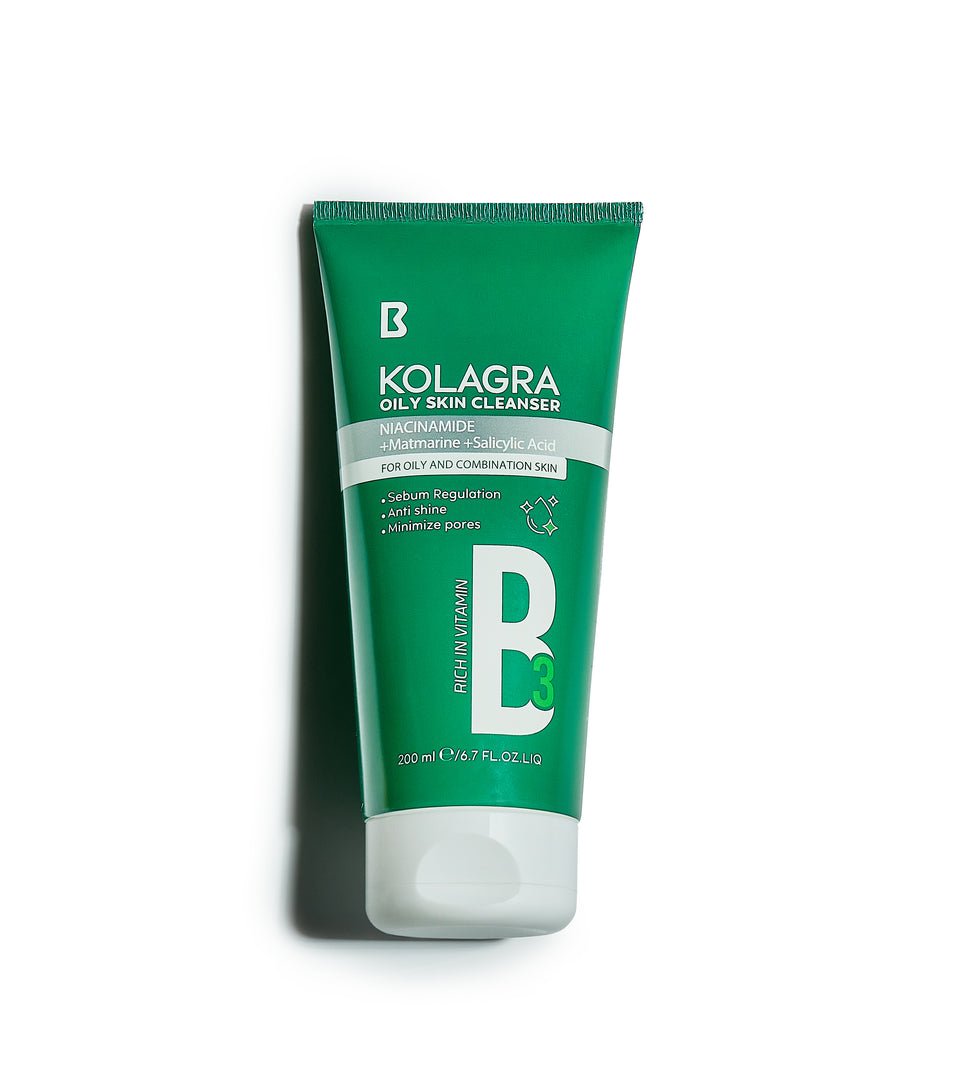 Kolagra Oily Skin Cleanser 200 ml for Acne-prone Skin | غسول كولاجرا للبشرة الدهنية وحب الشباب 200 مل