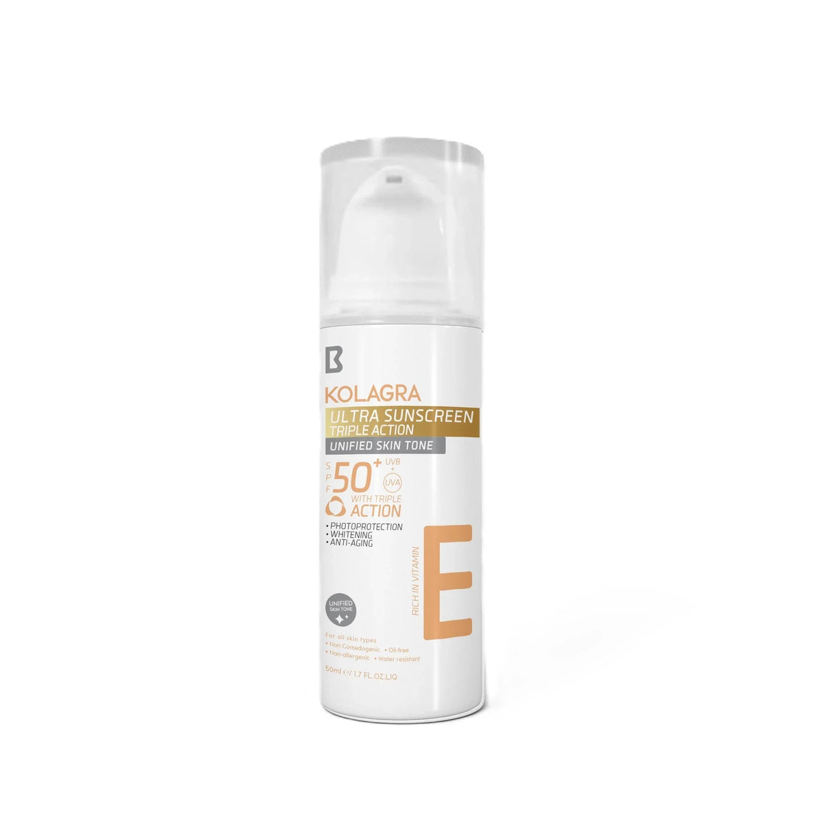 Kolagra Sunscreen Triple Action SPF 50+ 50 ml | واقي شمس كولاجرا SPF50+ 50 مل