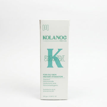 KOLANOG EMOLLIENT CREAM GEL FOR OILY SKIN 100ML