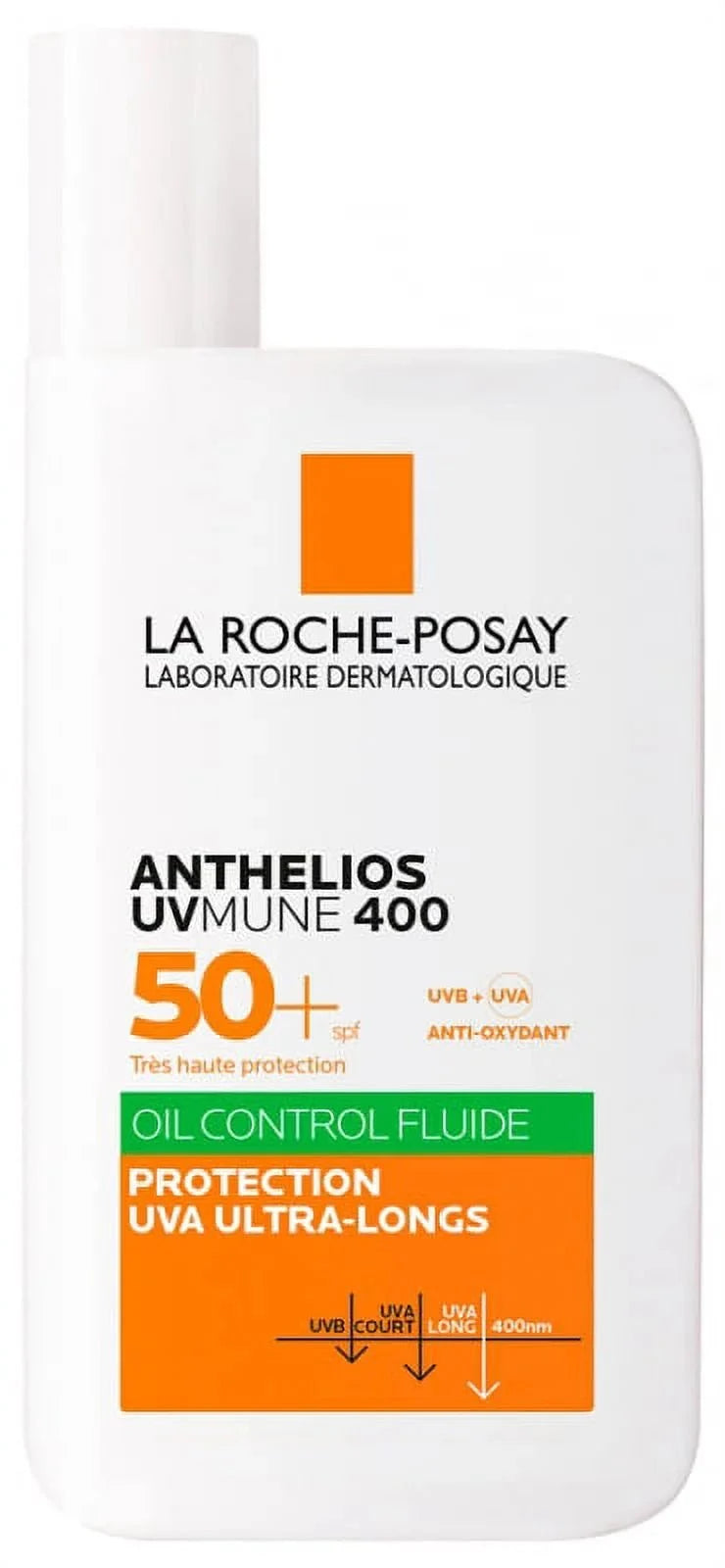 La Roche-Posay Anthelios 50+ Oil Control Fluid 50 ml | واقي شمس لاروش بوزيه SPF50+ 50 مل أنثليوس