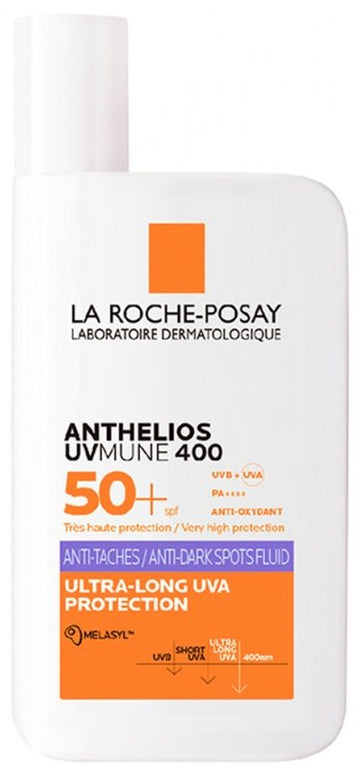 La Roche-Posay Anthelios Uvmune 400 Anti-Spot Fluid SPF 50+ Fragrance-Free 50 ml | واقي شمس لاروش بوزيه SPF50+ 50 مل أنثليوس