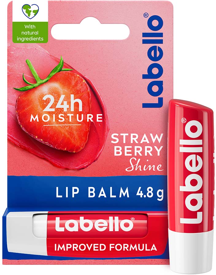 LABELLO STRAWBERRY SHINE LIP CARE 4.8G