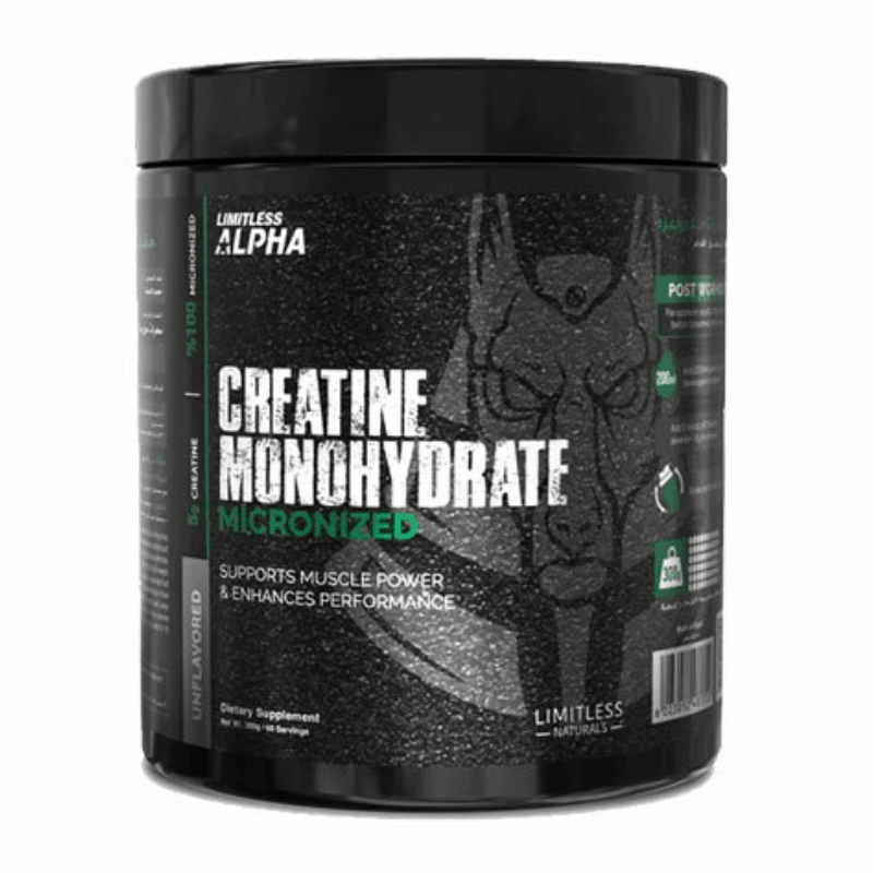 LIMITLESS ALPHA CREATINE MONOHYDRATE 300GM