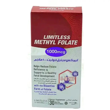 LIMITLESS METHYL FOLATE 30TAB