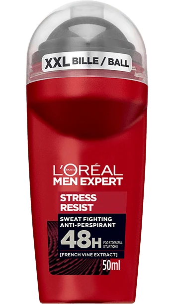 L'Oréal Paris MEN EXPERT STRESS RESIST ANTI PERSPIRANT DEODORANT 50ML