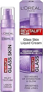 LOREAL REVITALIFT FILLER GLASS SKIN LIQUID CREAM 50ML