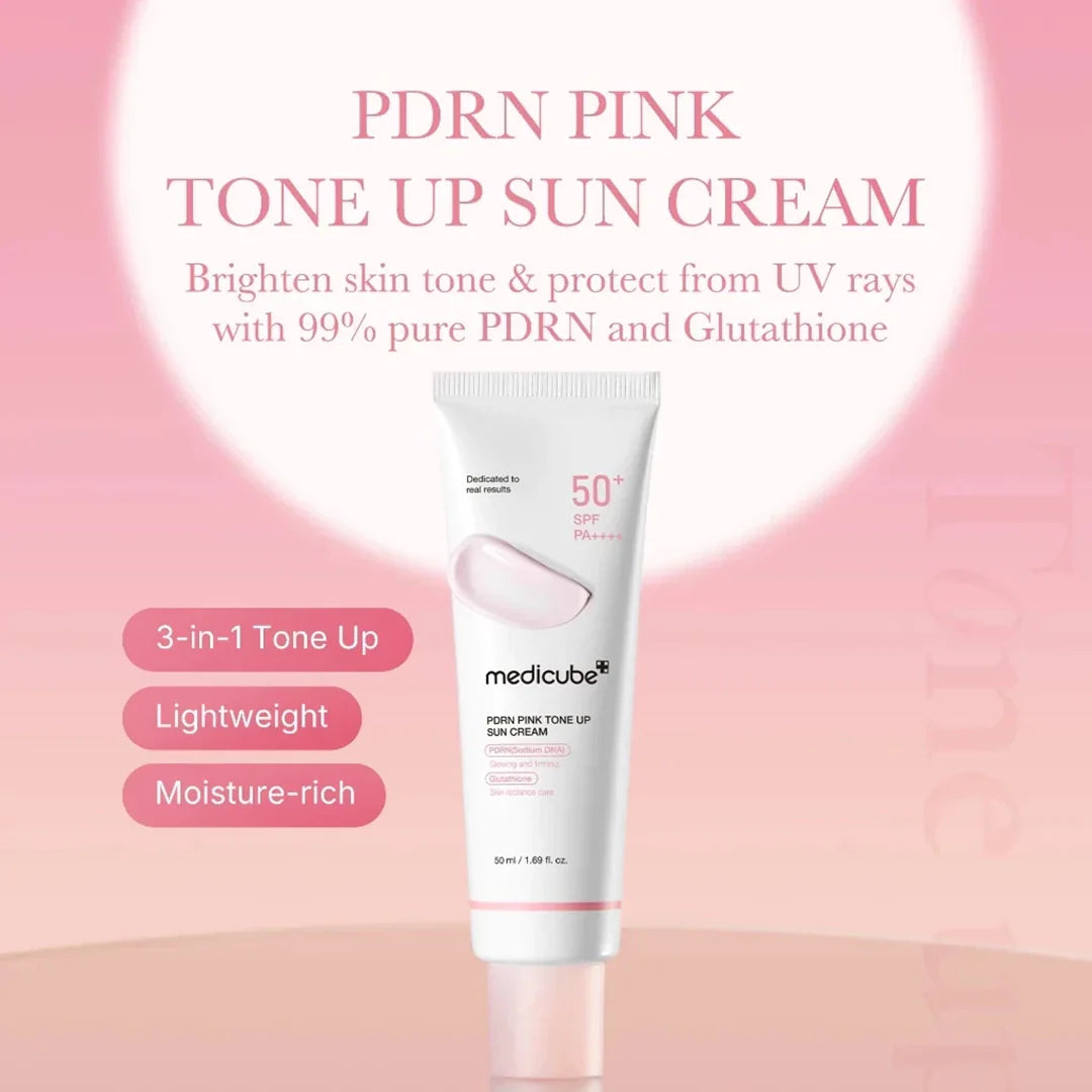 PDRN Pink Tone Up Sun Cream