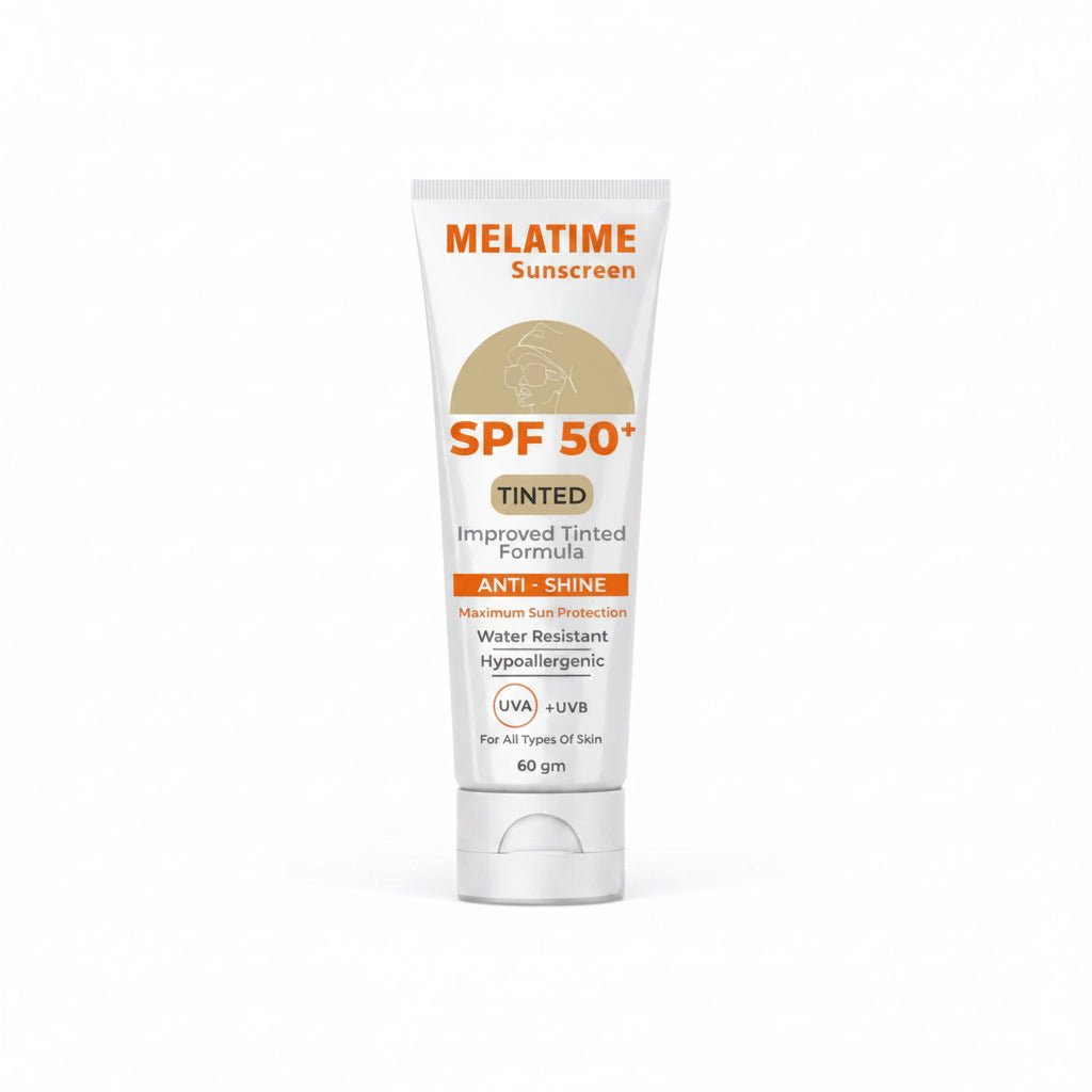 Melatime Tinted Sunscreen SPF50+ 60 g | واقي شمس ميلاتايم SPF50+ 60 جم