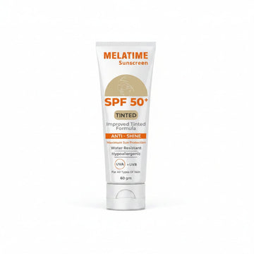 Melatime Tinted Sunscreen SPF50+ 60 g | واقي شمس ميلاتايم SPF50+ 60 جم