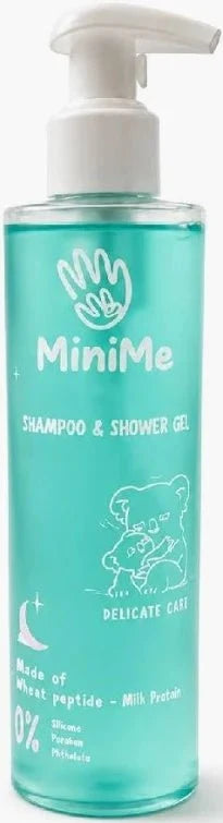 MINIME SHAMPOO & SHOWER GEL wheat peptide-milk protein 250ML