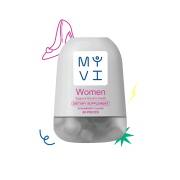 MY VI WOMEN DIETARY SUPPLEMENT 60PC STRAWBERRY FLAVOR