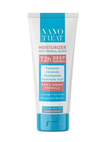 Nano Treat Moisturizer with Thermal Water 72h 200 ml | كريم مرطب للوجه Nano 200 مل