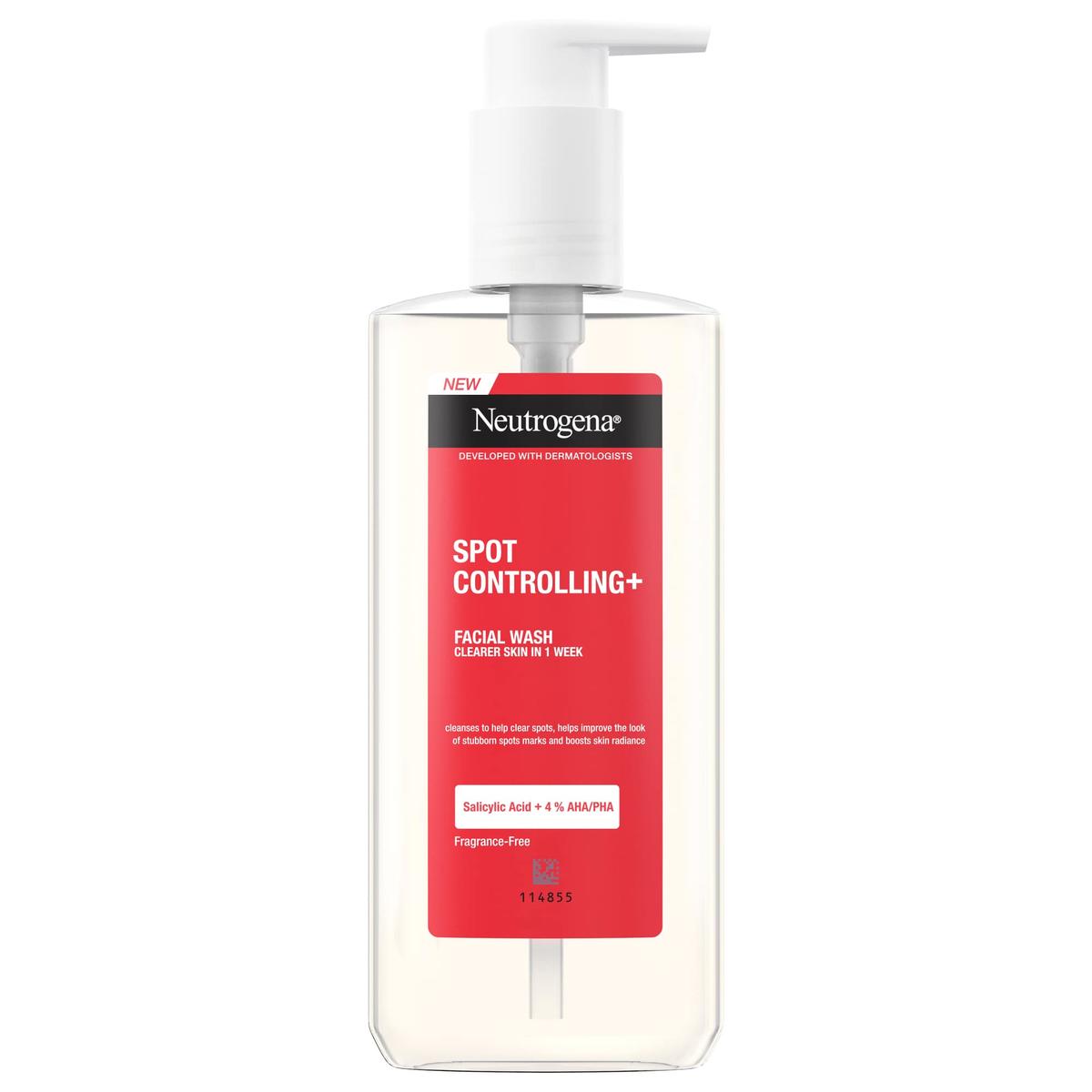 NEUTROGENA SPOT CONTROLLING + FACIAL WASH 200ML