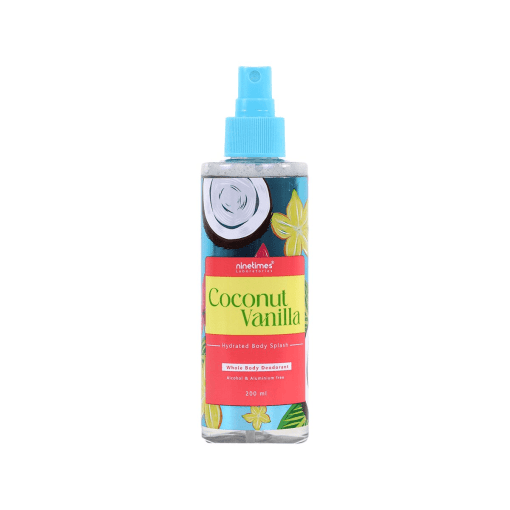 NINETIMES BODY SPLASH  COCONUT VANILLA 200ML