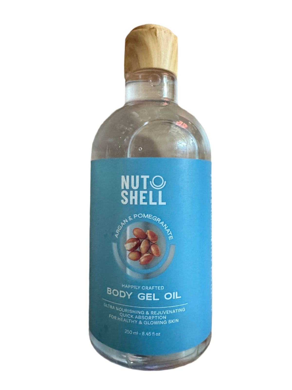 NUT SHELL ARGAN BODY GEL OIL 250ML