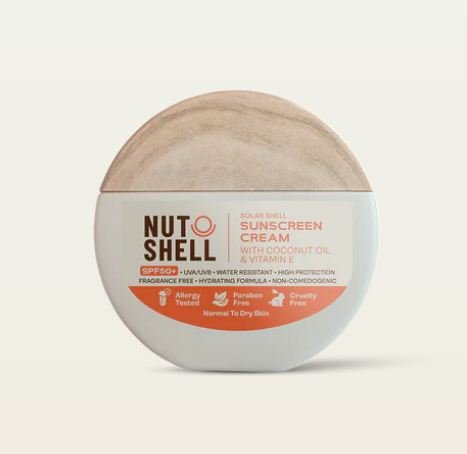 Nut Shell Solar Shell Sunscreen Cream - 50 ml