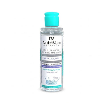 NUTRIVAM MICELLAR WATER WITH THERMAL WATER MIXED&OILY SENSITIVE SKIN 200ML