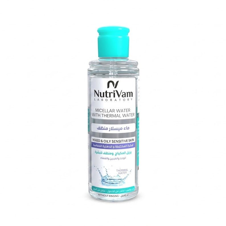 NUTRIVAM MICELLAR WATER WITH THERMAL WATER MIXED&OILY SENSITIVE SKIN 200ML