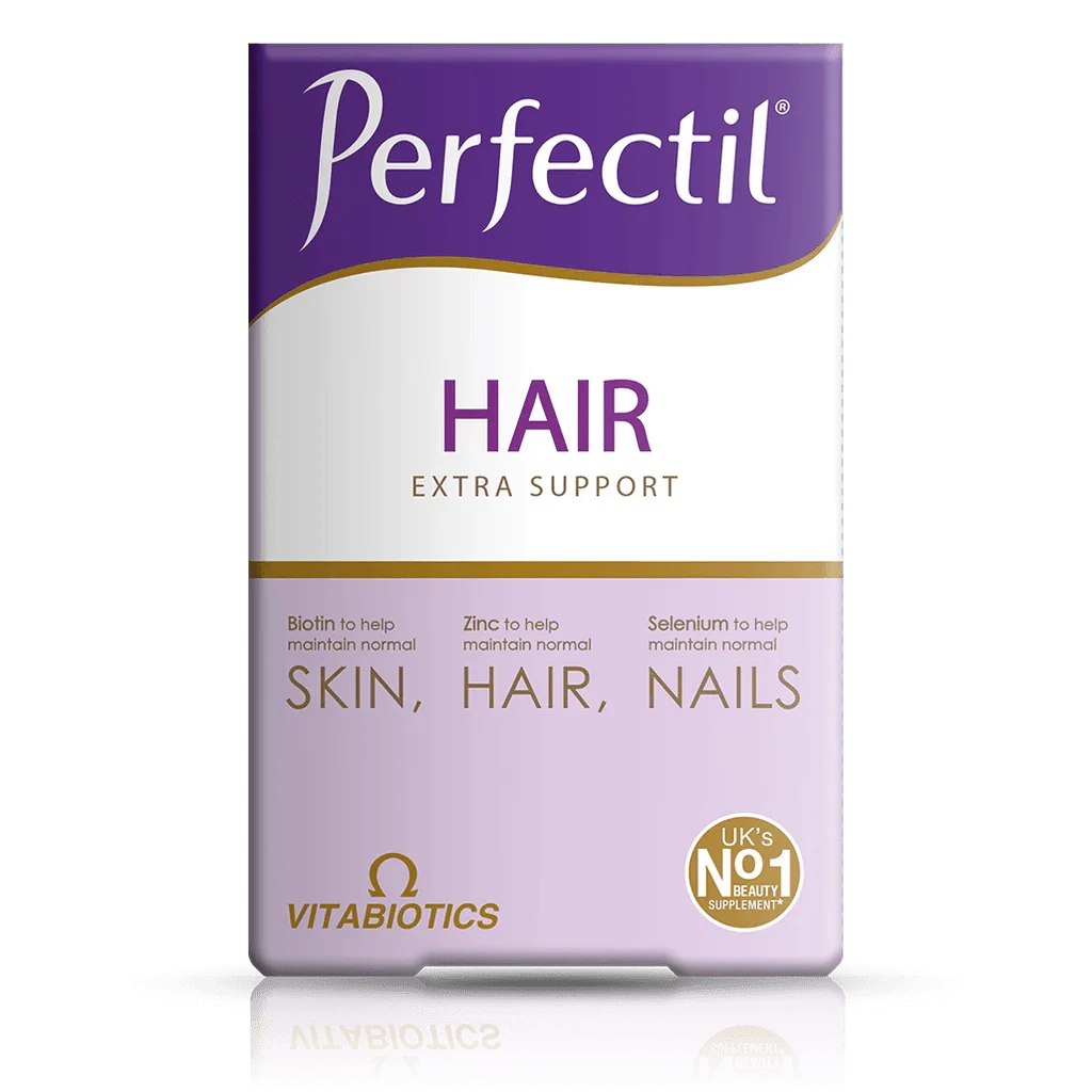 Perfectil Hair Extra Support 60 Tablets | مكمل غذائي بيرفكتيل 60 قرص