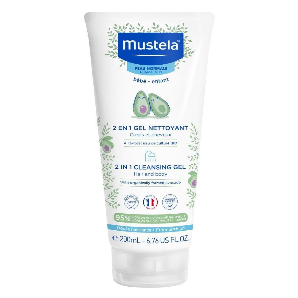 MUSTELA 2 IN 1 HAIR & BODY WASH 200 ML