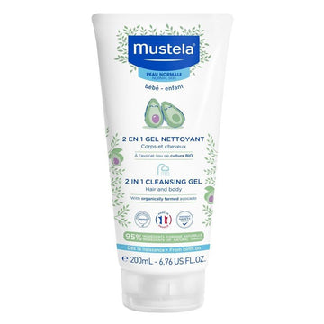 MUSTELA 2 IN 1 HAIR & BODY WASH 200 ML