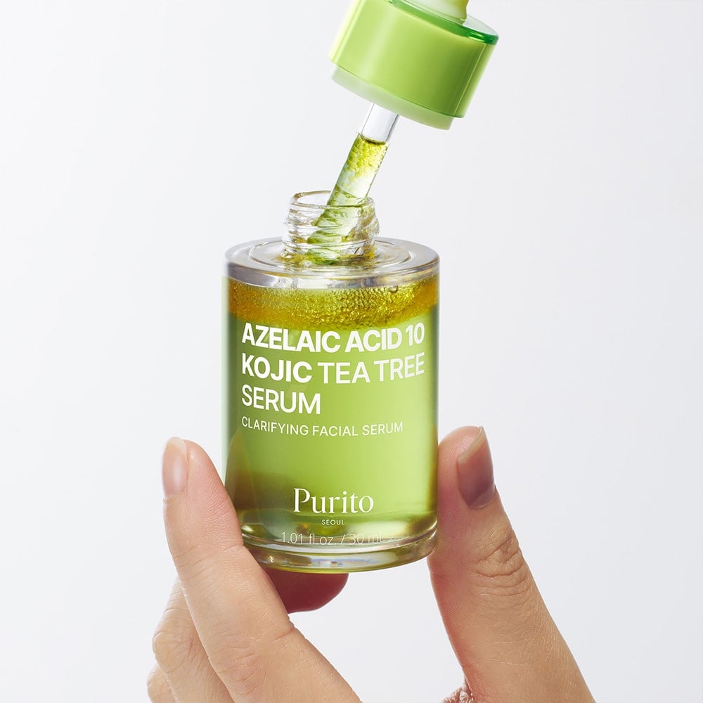 PURITO AZELAIC ACID 10 KOJIC TEA TREE SERUM 30ML