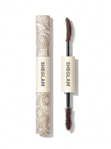 SHEGLAM ALL-IN-ONE VOLUME & LENGTH MASCARA-WATERPROOF MACCHIATO