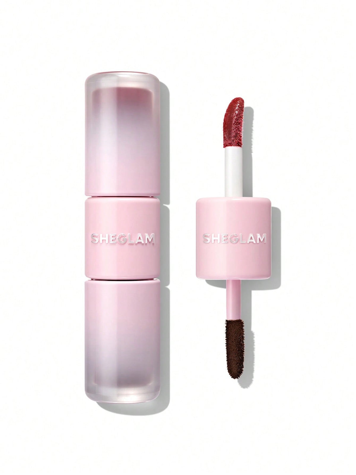 SHEGLAM LINE TO SHINE CHERRY COLA 310 LIP STAIN&GLOSS DUO 2ML