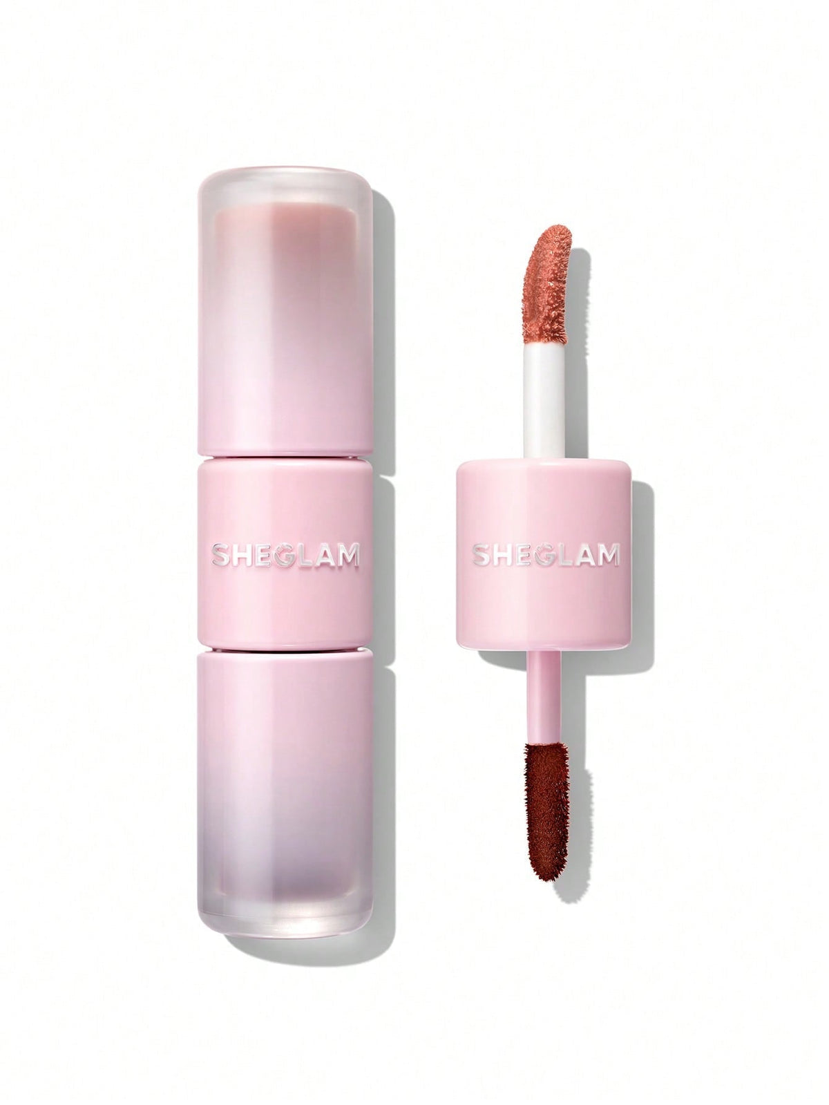 SHEGLAM LINE TO SHINE PEACH MOUSSE 013 LIP STAIN&GLOSS DUO 2ML