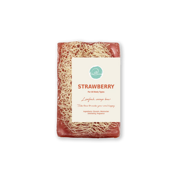 Strawberry Loofah Soap