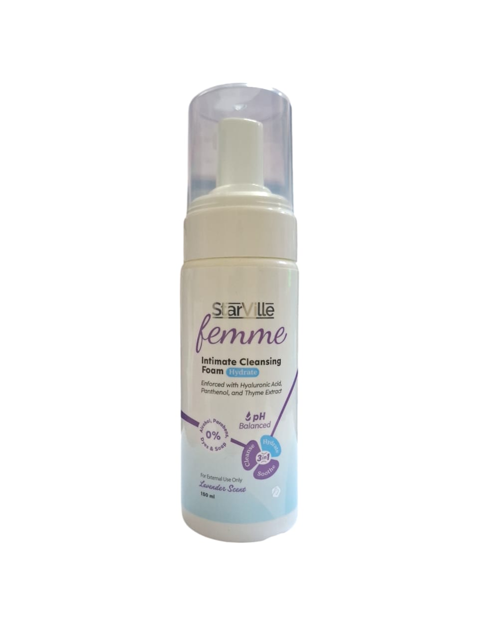 STARVILLE FEMME INTIMATE CLEANSING FOAM HYDRATE 150ML