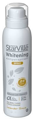 STARVILLE WHITENING ANTIPERSPIRANT SPRAY LAVENDER GRACE 200ML