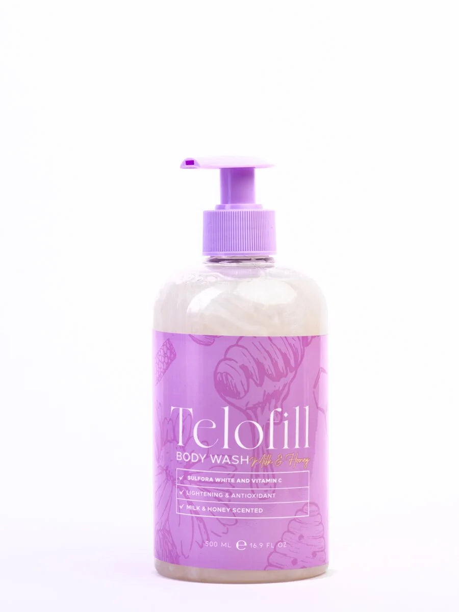 Telofill Body Wash Milk & Honey 500 ml | غسول للجسم تيلوفيل 500 مل