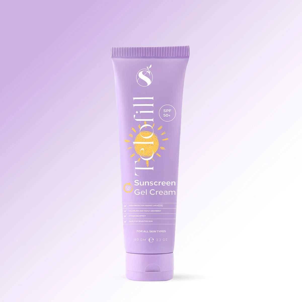 Telofill SPF50+ Sunscreen Gel Cream 60 ml | واقي شمس تيلوفيل SPF50+ 60 مل