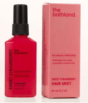THE BATH LAND SWEET STRAWBERRY HAIR MIST 80ML
