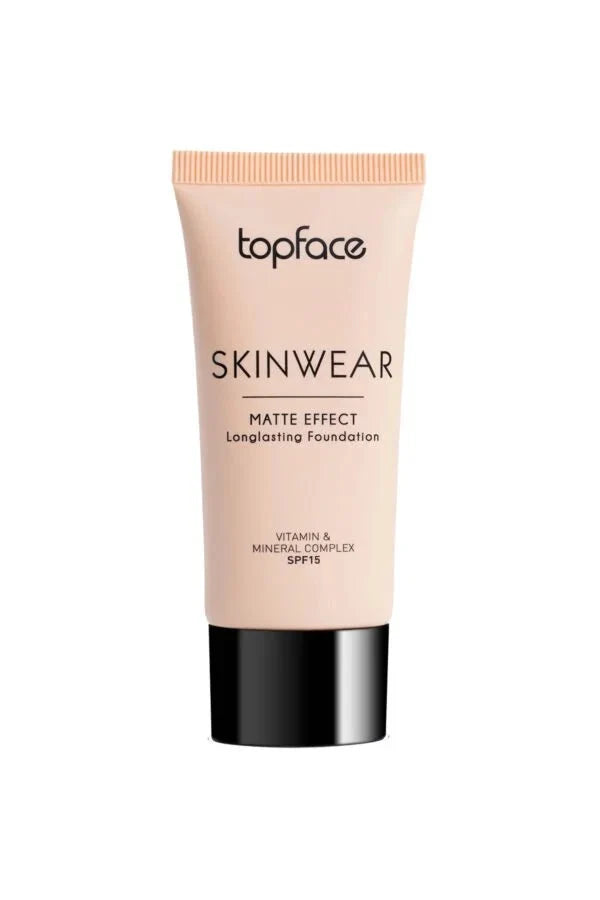 TOPFACE SKINWEAR MATTE EFFECT LONG LASTING FOUNDATION SPF 15 001 30ML