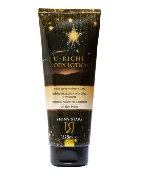 U-RICHI BODY LOTION (SHINY STARS) 226ml
