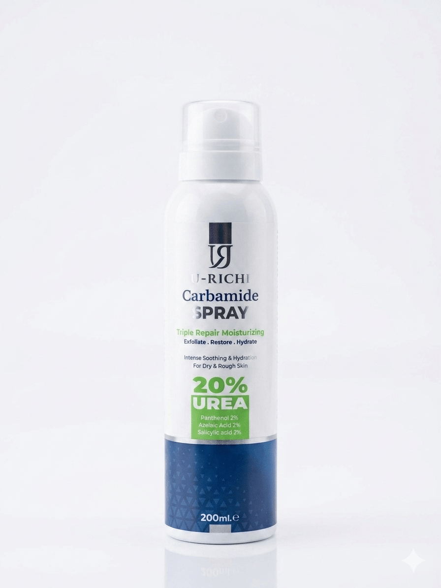 U-Richi Carbamide Spray 20% Urea 200 ml | عناية شخصية يو ريتشي سبراي 200 مل