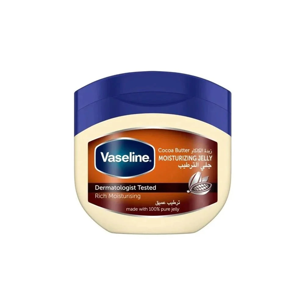 VASELINE COCOA BUTTER MOISTURISING JELLY 250ML